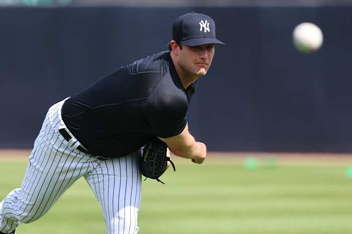 New York Yankees starting pitcher Gerrit Cole